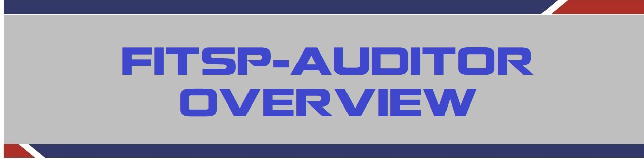 FITSP-Auditor Overview Banner